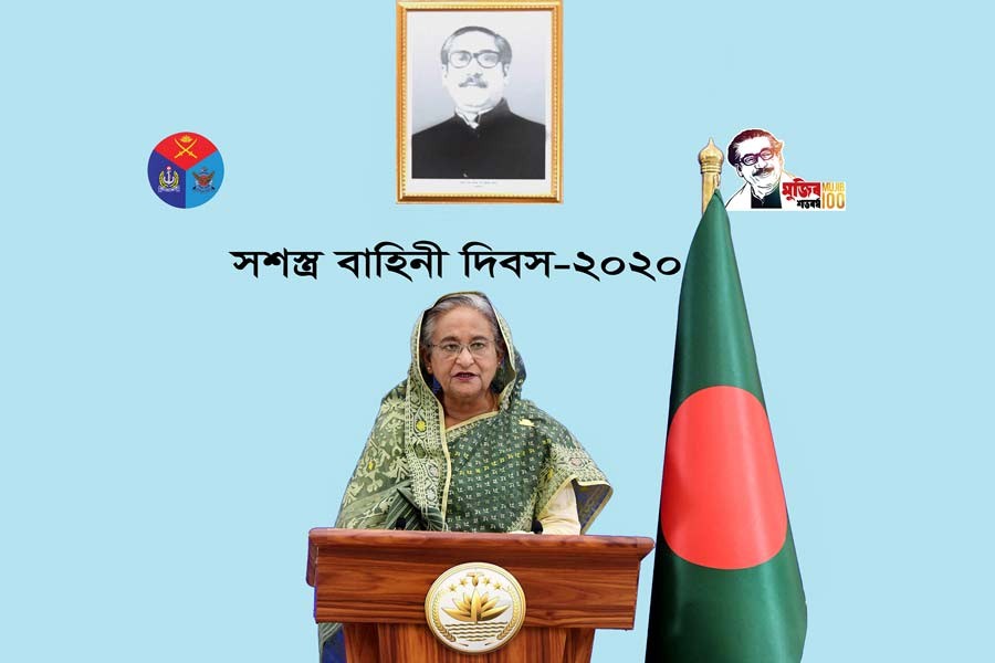 Bangladesh believes in peace, also ready to protect sovereignty: PM