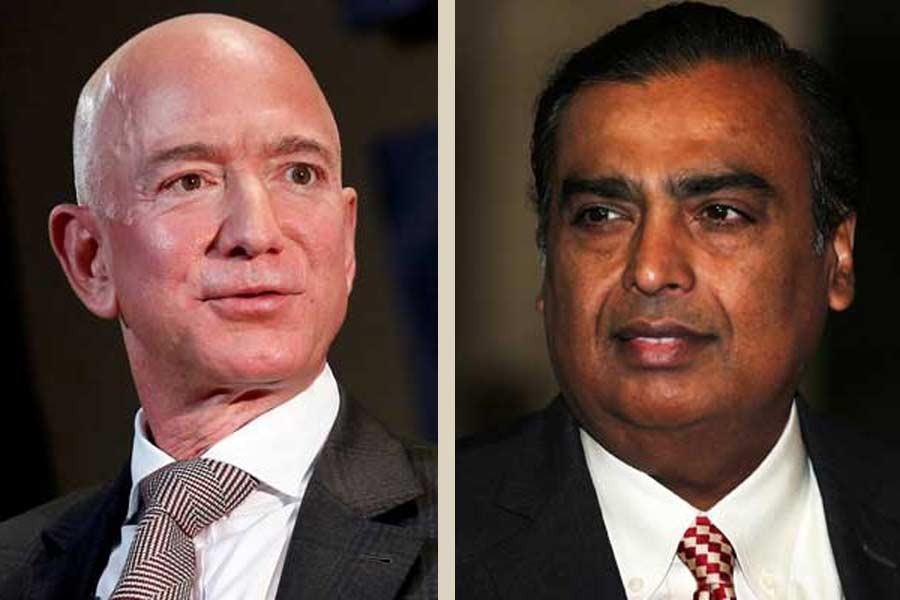 Bezos, Ambani in battle for supremacy in Indian retail market