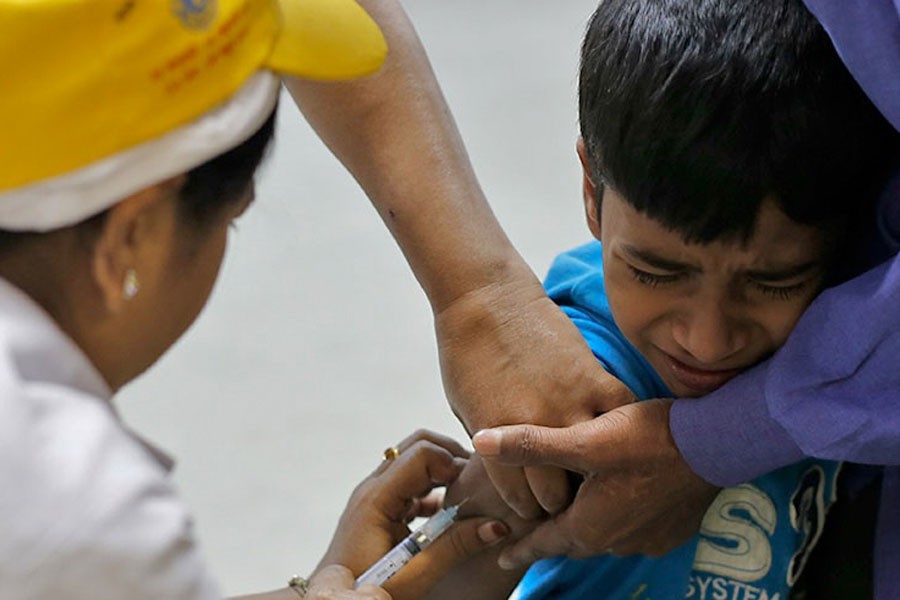 Measles-rubella vaccination campaign from December 12