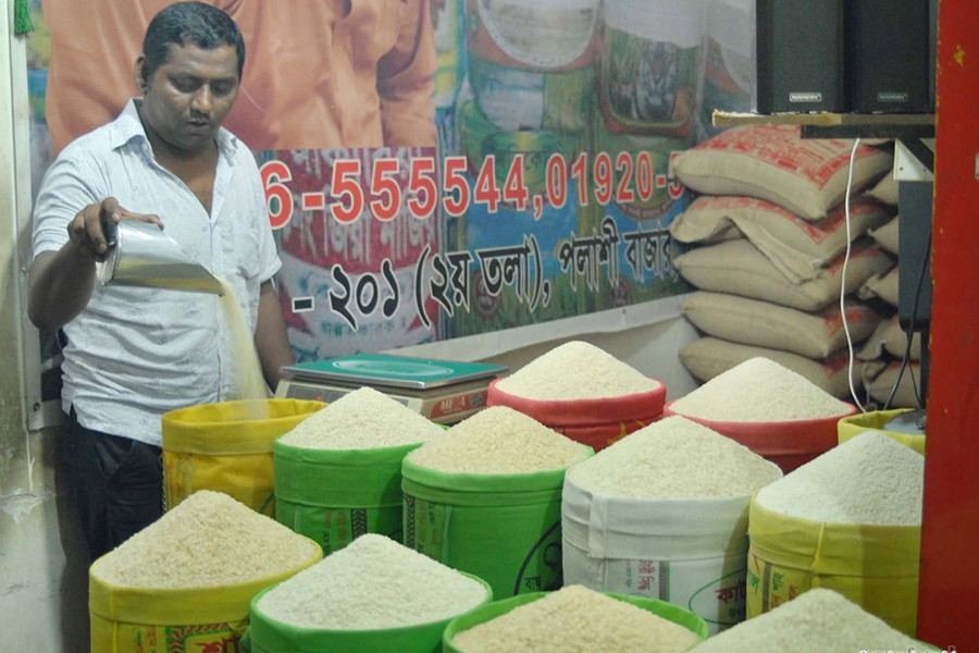 Rice price rises in city markets