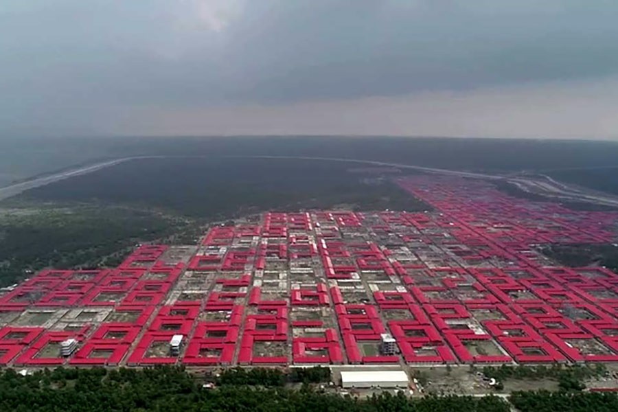 Rohingya relocation at Bhasan Char