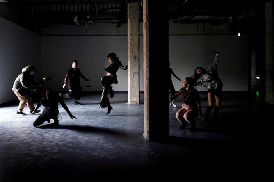 Vogue dancer Xiong Daiki, 22, practices dance with his team for a video to promote vogue dancing, almost a year after the global outbreak of the coronavirus disease (Covid-19), in Wuhan, Hubei province, China, December 15, 2020 — Reuters/Files