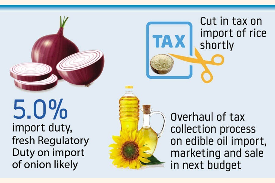 NBR to review duty on rice, onion for addressing price volatility