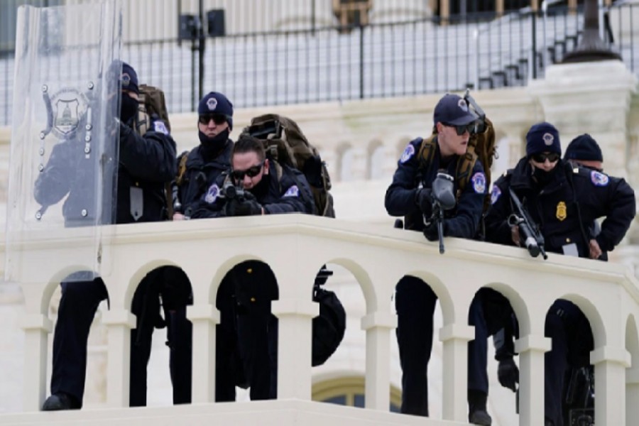 Police officer's death intensifies Capitol siege questions