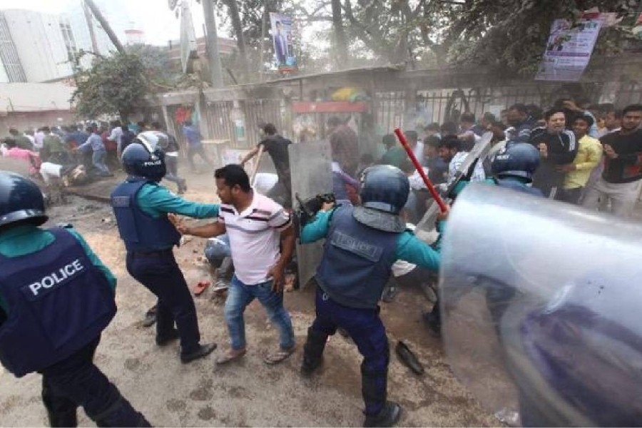 Police foil BNP’s protest rally