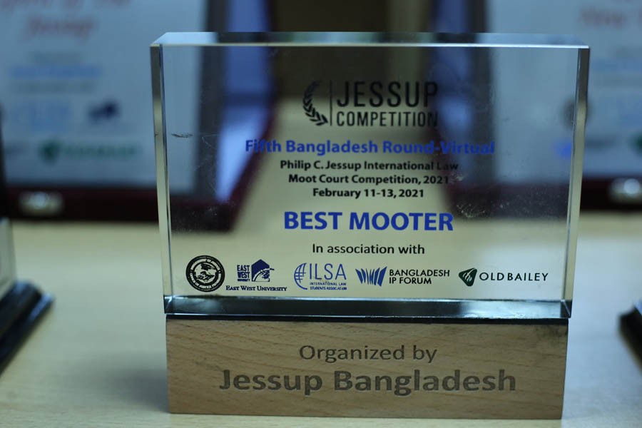 Dhaka University wins the Bangladesh round of Jessup 2021