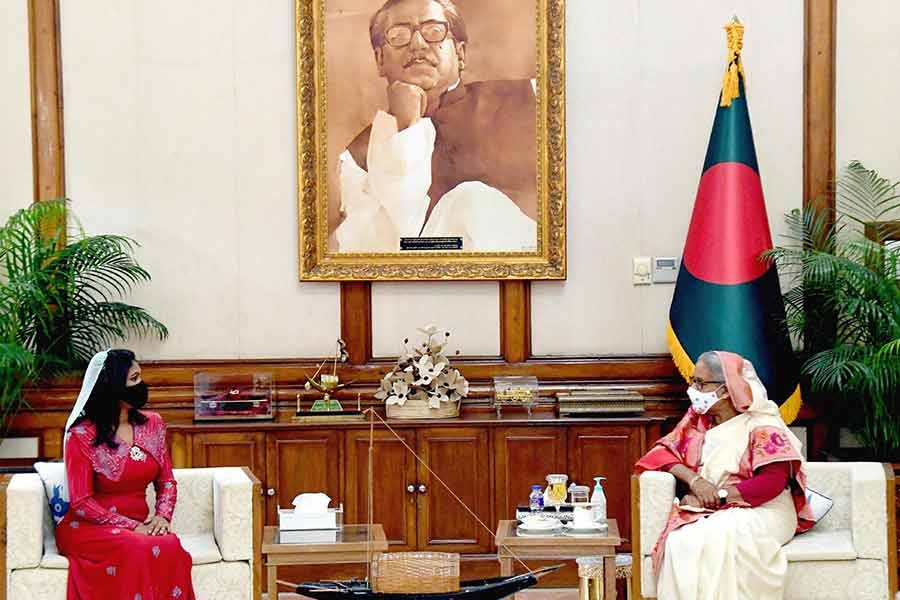 Bangladesh, Maldives can introduce sea cruise services, Hasina says