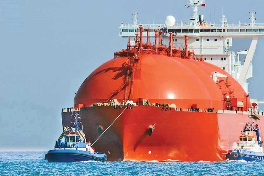 Three LNG cargoes from spot market in April