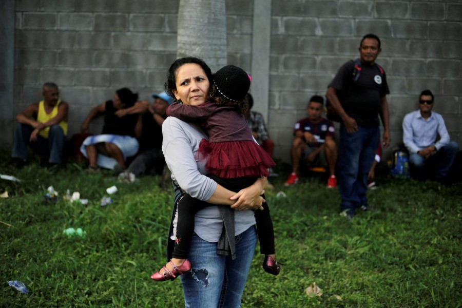 The number of migrants arriving at the US-Mexico border has climbed in recent weeks as Biden has rolled back some of the hard-line policies of former President Donald Trump, a Republican - Reuters file photo