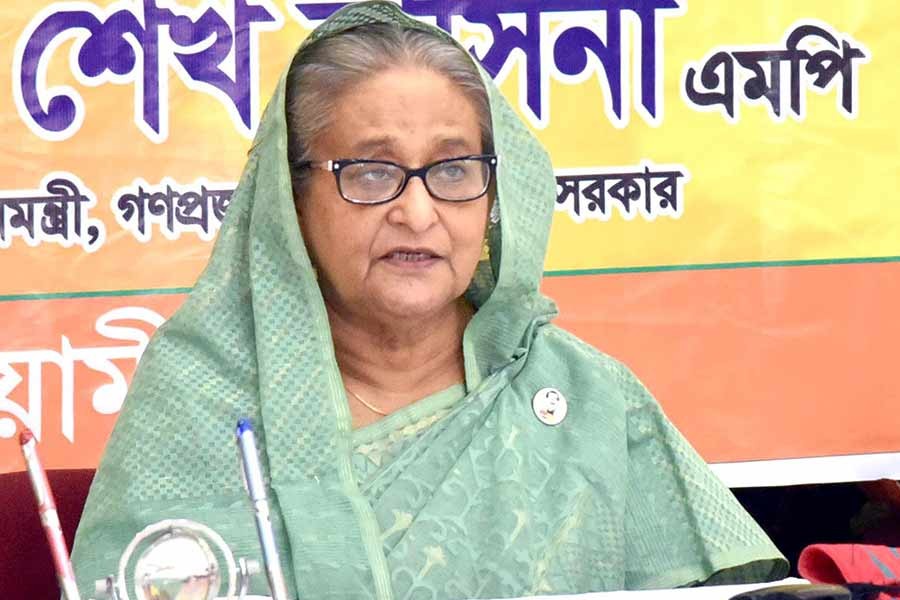 PM asks AL men to take pro-people programmes for Mujib Year celebrations