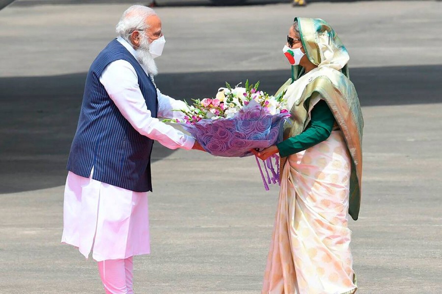 Modi thanks Dhaka for excellent arrangement during his visit