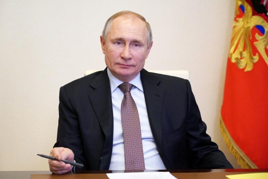 Russian President Vladimir Putin seen in this undated Reuters photo