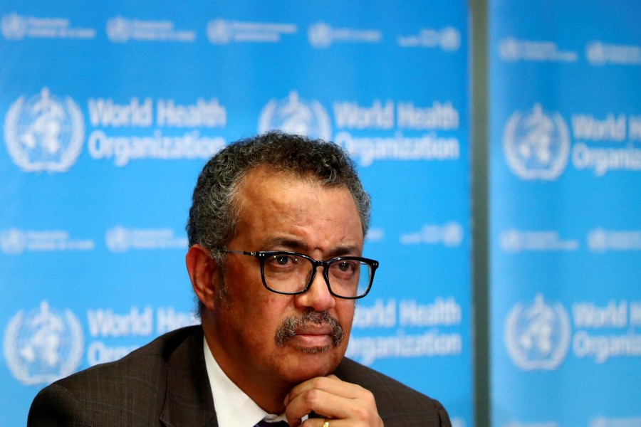 WHO Director-General Tedros Adhanom Ghebreyesus - Reuters file photo