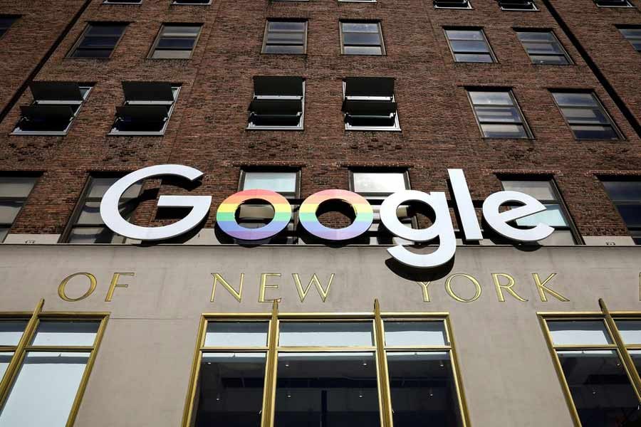 The Google logo is displayed outside the company offices in New York of the United States -Reuters file photo