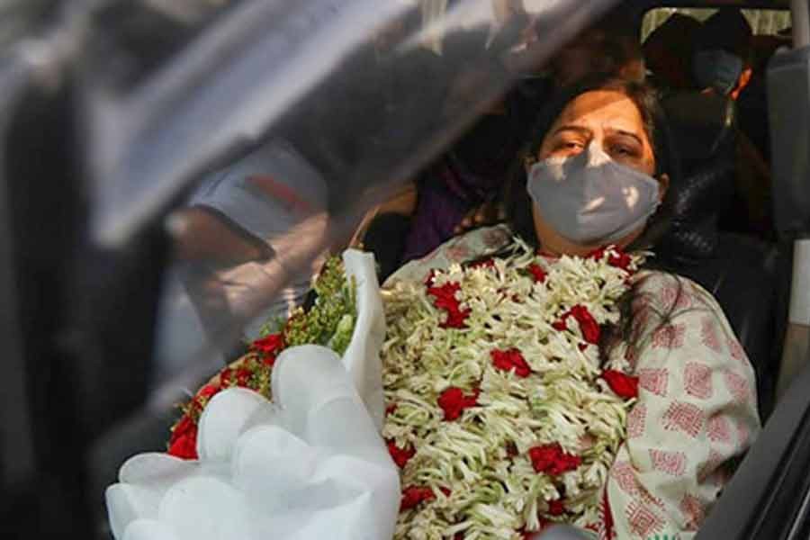 Journalist Rozina walks out of jail after six days