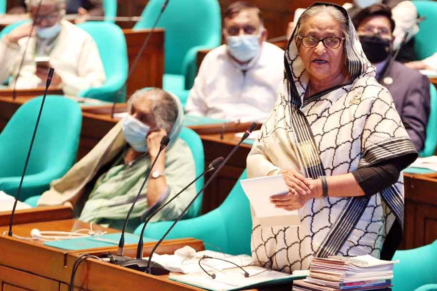 Bangladesh is always with Palestinians, PM says