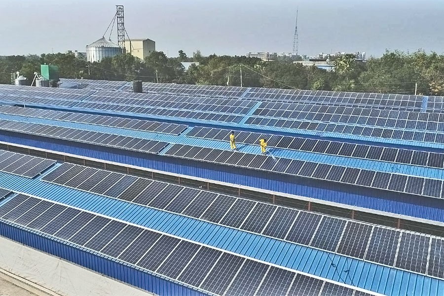 Largest 16 MW rooftop solar power plant at KEPZ initiates operation