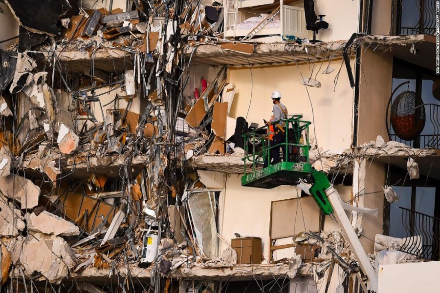 Death toll in Florida building collapse rises to nine