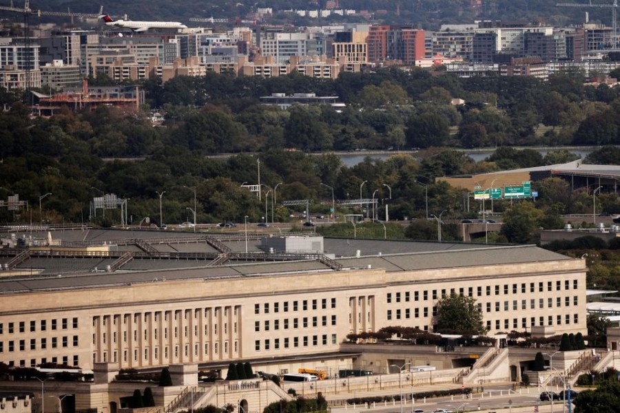 The Pentagon building is seen in Arlington, Virginia, U.S. October 9, 2020