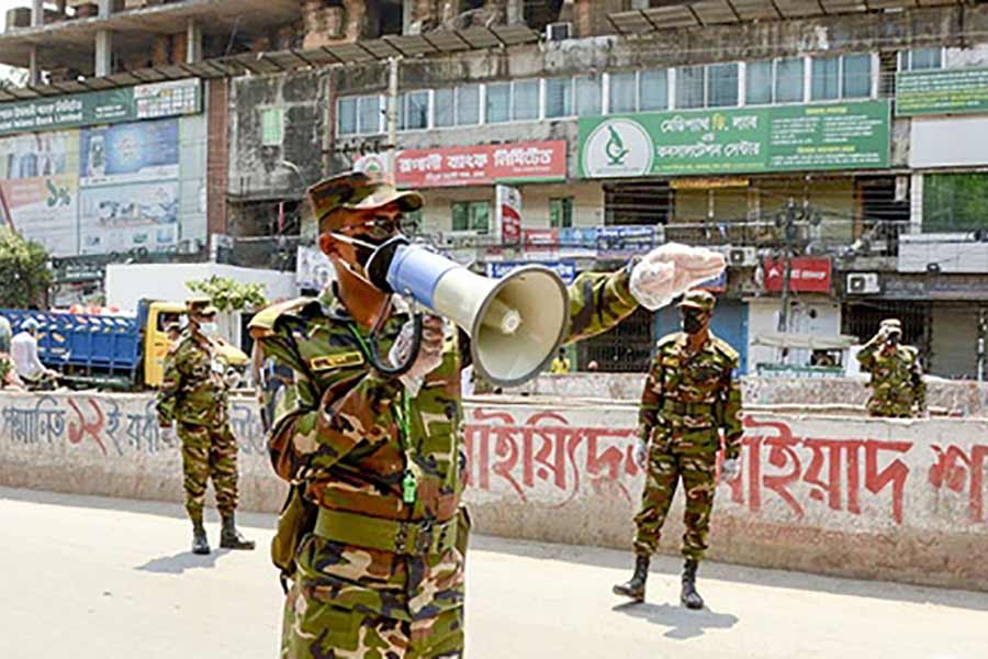 Armed forces will be deployed in lockdown for a week, ISPR says