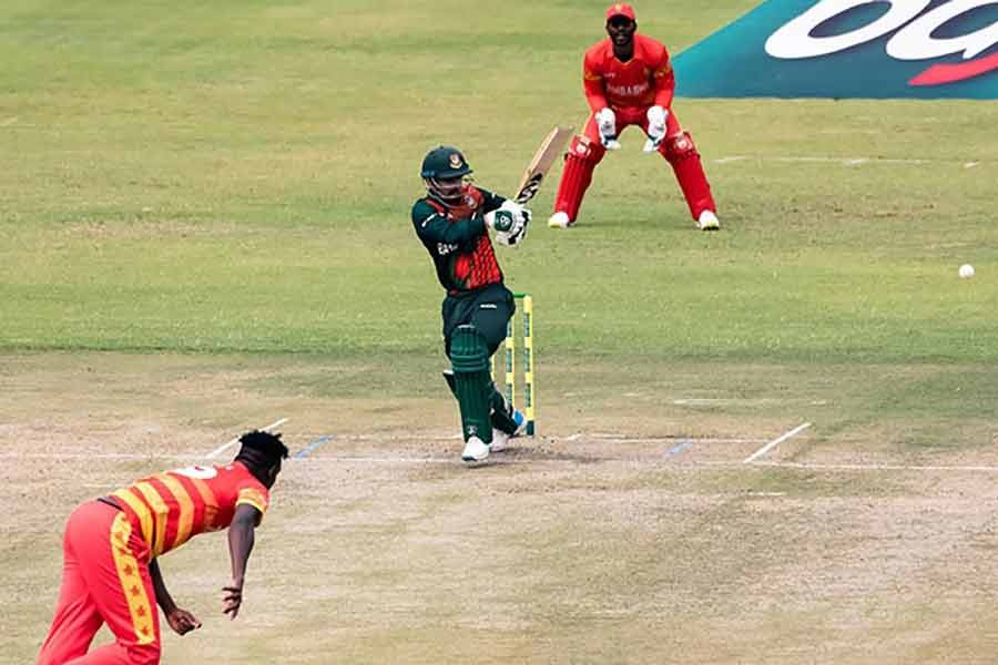 Liton hits fourth century, propels Bangladesh to 276 in first ODI