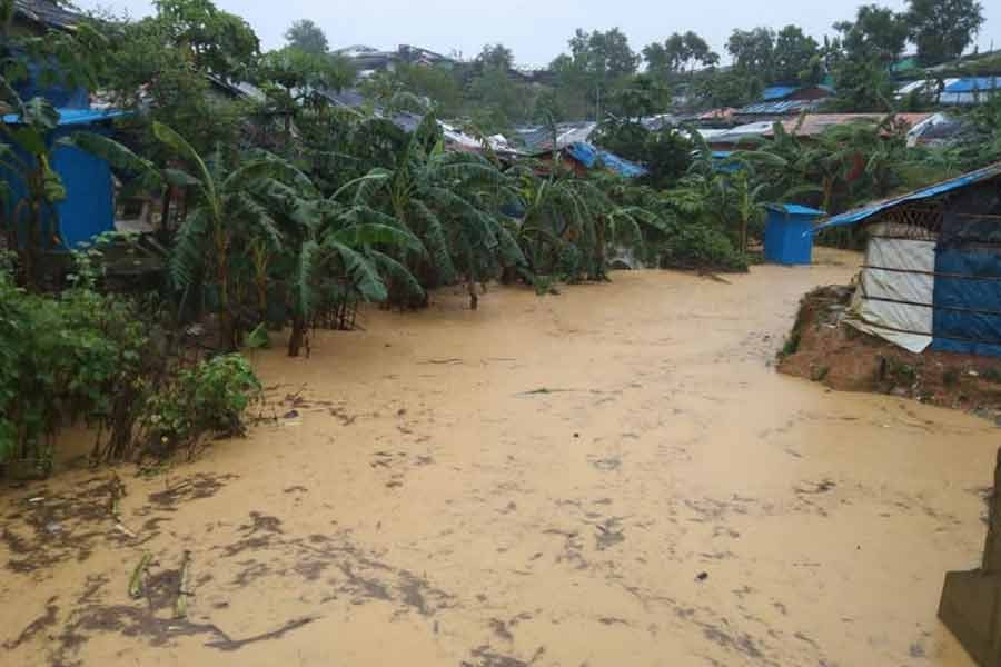 Over 200,000 stranded by flooding in Cox's Bazar