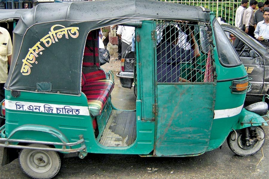 Auto-rickshaw drivers demand stopping extortion