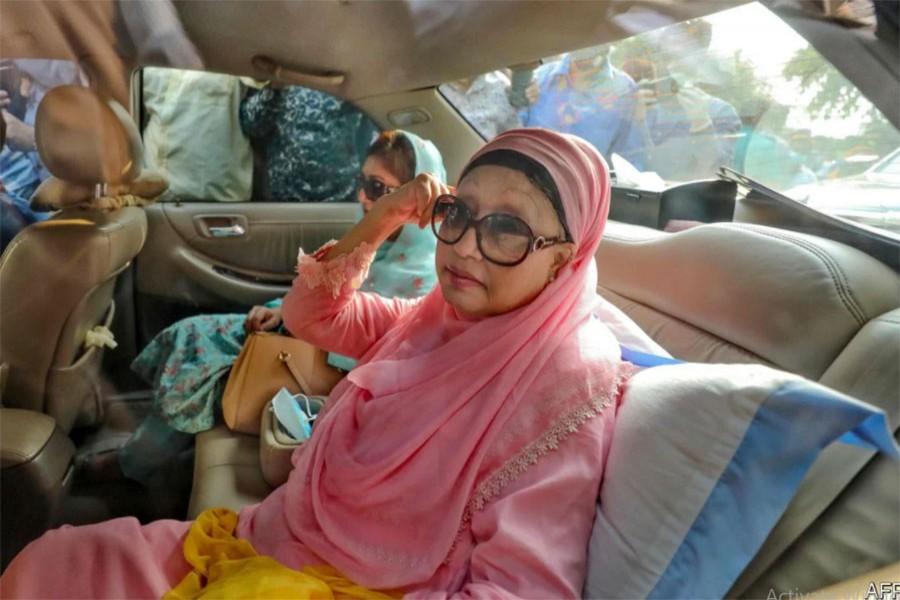 Court sets Oct 20 to hear 11 cases against Khaleda Zia