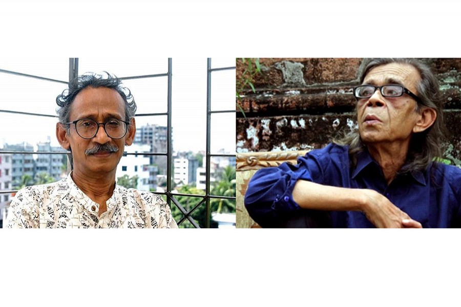 শেখ আবদুল হাকিম ও বুলবুল চৌধুরী- {ছবি: সংগৃহীত}