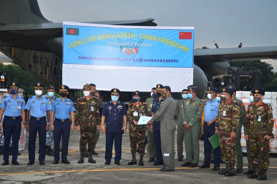 Chinese PLA provides Covid-19 vaccines to Bangladesh military