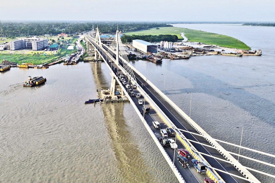 Payra bridge that establishes road connectivity with South opens today
