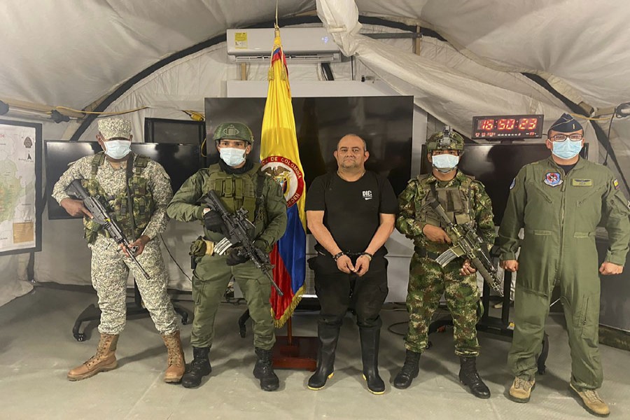 Colombia's most-wanted drug trafficker captured