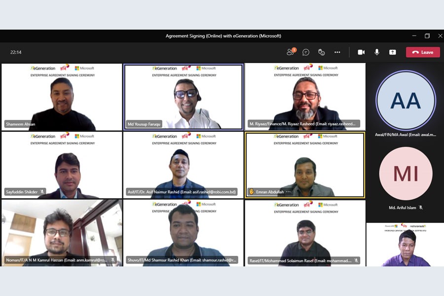 eGeneration signs agreement with Robi