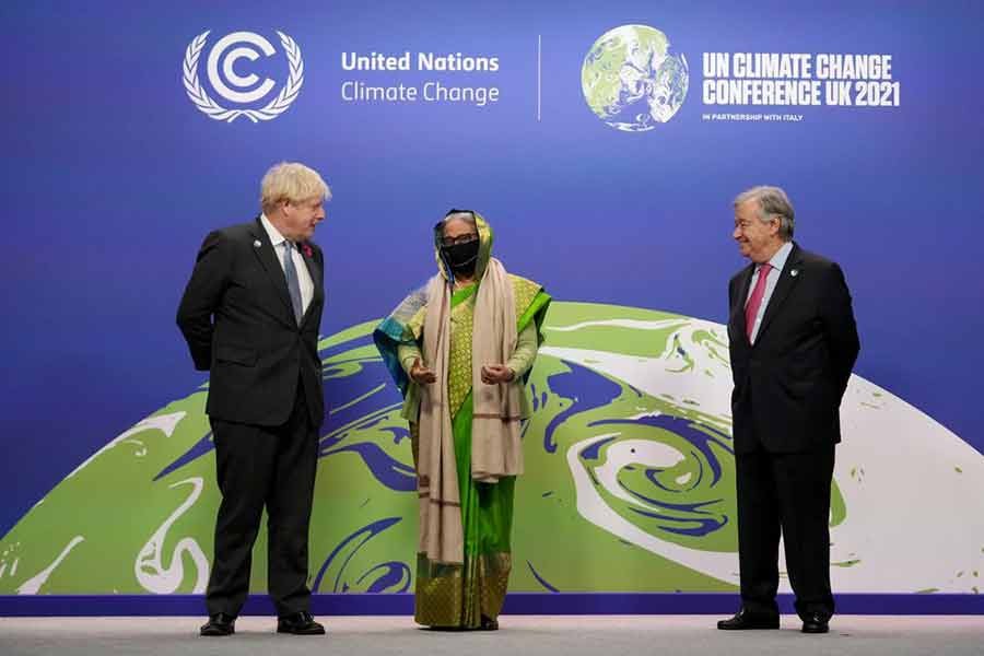 Sheikh Hasina among five to influence COP26 outcomes, BBC says