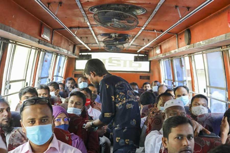 Chaos in Chattogram over bus-fare hike