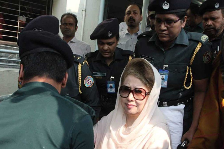 Khaleda readmitted to Evercare Hospital