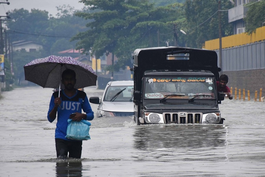 Heavy rains, strong winds claim 14 lives in Sri Lanka