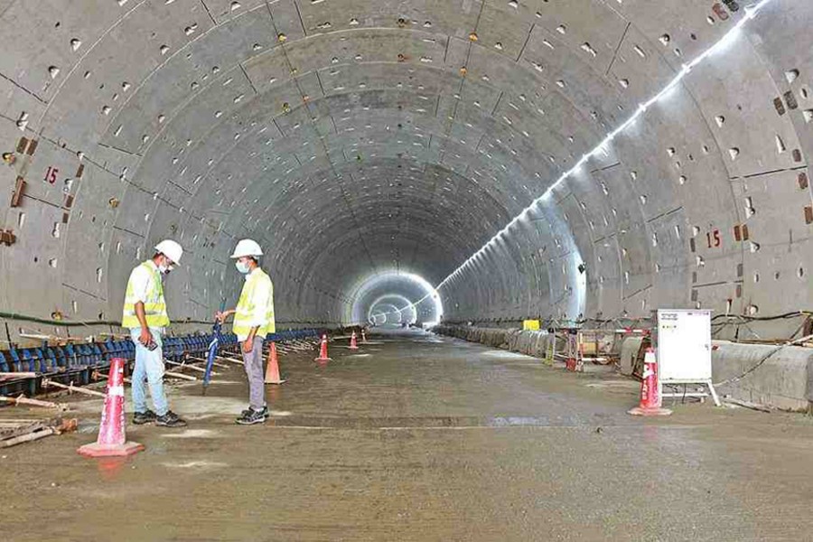Chinese company's request for extension of Karnaphuli tunnel timeline rejected