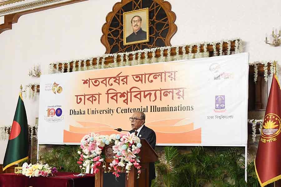 President opens centenary celebrations of Dhaka University