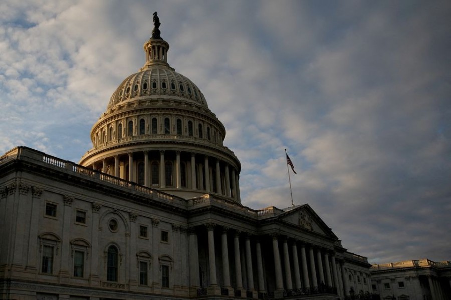 The US Capitol building is seen in Washington, US on November 16, 2021 — Reuters/Files