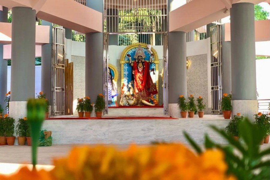 Indian President Kovind inaugurates renovated Ramna Kali Temple