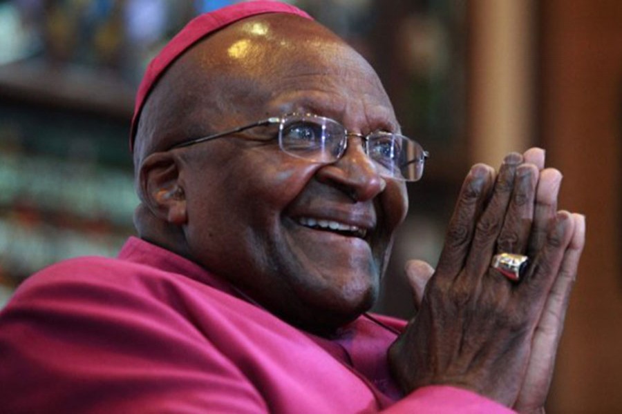 File photo of Desmond Tutu