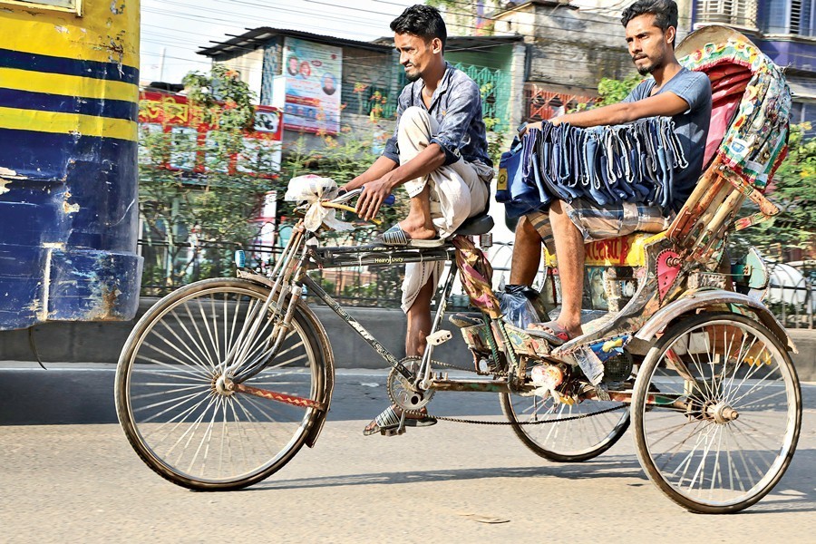 Dhaka South City Corporation starts drive against illegal rickshaws