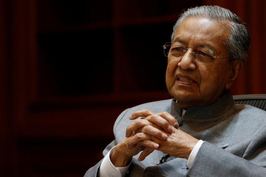 Former Malaysian PM Mahathir admitted to hospital