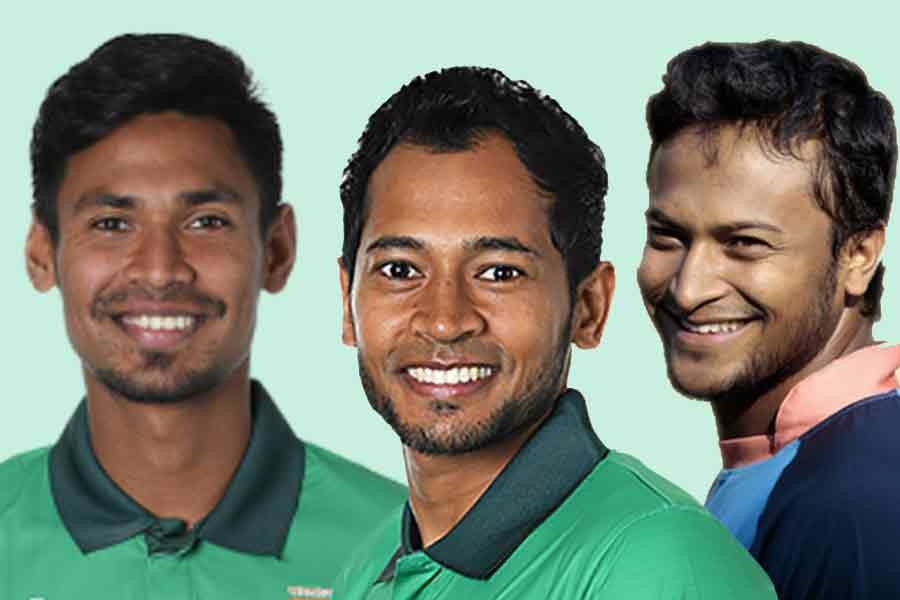 ICC names Shakib, Mushfiq, Mustafiz in its ODI team of the year