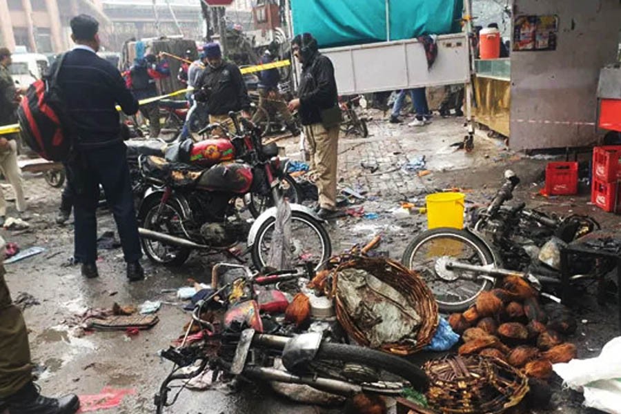 Bomb blast in Pakistan`s Lahore, one killed, 20 injured