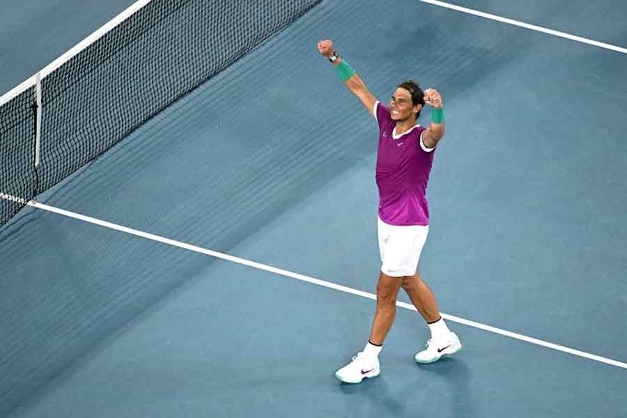 Nadal beats Medvedev from two sets down to win Australian Open