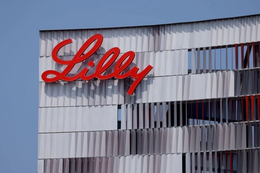 Eli Lilly logo is shown on one of the company's offices in San Diego, California, US on September 17, 2020 — Reuters/Files