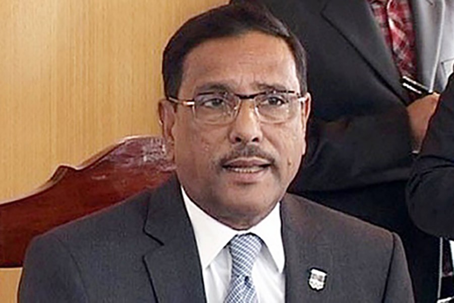 Obaidul Quader accuses BNP of making falsehood over EC formation