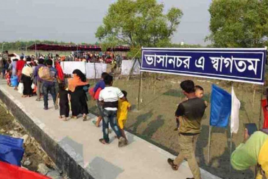 1,904 more Rohingyas reach Bhasan Char